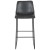 Flash Furniture 2-ET-ER18345-30-GY-GG Reagan 30" Dark Gray LeatherSoft Bar Height Bar Stool, Set of 2 addl-10