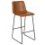 Flash Furniture 2-ET-ER18345-30-LB-GG Reagan 30" Light Brown LeatherSoft Bar Height Bar Stool, Set of 2 addl-8
