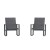 Flash Furniture 2-FV-FSC-2315N-BLK-GG Black Outdoor Rocking Chair with Flex Comfort Material and Black Steel Frame, Set of 2 addl-11