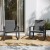 Flash Furniture 2-FV-FSC-2315N-BLK-GG Black Outdoor Rocking Chair with Flex Comfort Material and Black Steel Frame, Set of 2 addl-1