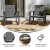 Flash Furniture 2-FV-FSC-2315N-BLK-GG Black Outdoor Rocking Chair with Flex Comfort Material and Black Steel Frame, Set of 2 addl-4
