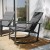 Flash Furniture 2-FV-FSC-2315N-BLK-GG Black Outdoor Rocking Chair with Flex Comfort Material and Black Steel Frame, Set of 2 addl-7