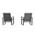 Flash Furniture 2-FV-FSC-2315N-BLK-GG Black Outdoor Rocking Chair with Flex Comfort Material and Black Steel Frame, Set of 2 addl-8