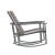 Flash Furniture 2-FV-FSC-2315N-BRN-GG Brown Outdoor Rocking Chair with Flex Comfort Material and Black Steel Frame, Set of 2  addl-10