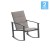 Flash Furniture 2-FV-FSC-2315N-BRN-GG Brown Outdoor Rocking Chair with Flex Comfort Material and Black Steel Frame, Set of 2  addl-2