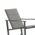 Flash Furniture 2-FV-FSC-2315N-GRY-GG Gray Outdoor Rocking Chair with Flex Comfort Material and Black Steel Frame, Set of 2  addl-9