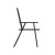 Flash Furniture 2-GM-SC098-BK-GG Mystic Black Folding Textilene Patio Sling Chair with Armrests, Set of 2  addl-11