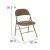 Flash Furniture 2-HA-F003D-BGE-GG Hercules Double Braced Beige Vinyl Folding Chair, 2 Pack  addl-6