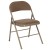 Flash Furniture 2-HA-F003D-BGE-GG Hercules Double Braced Beige Vinyl Folding Chair, 2 Pack  addl-9