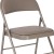 Flash Furniture 2-HA-F003D-GY-GG Hercules Double Braced Gray Vinyl Folding Chair, 2 Pack addl-12