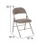 Flash Furniture 2-HA-F003D-GY-GG Hercules Double Braced Gray Vinyl Folding Chair, 2 Pack addl-6