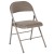 Flash Furniture 2-HA-F003D-GY-GG Hercules Double Braced Gray Vinyl Folding Chair, 2 Pack addl-9