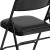 Flash Furniture 2-HA-MC309AV-BK-GG Hercules Black Metal Folding Chair with Padded Seat, Set of 2  addl-12