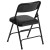 Flash Furniture 2-HA-MC309AV-BK-GG Hercules Black Metal Folding Chair with Padded Seat, Set of 2  addl-7