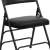 Flash Furniture 2-HA-MC309AV-BK-GG Hercules Black Metal Folding Chair with Padded Seat, Set of 2  addl-8