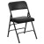 Flash Furniture 2-HA-MC309AV-BK-GG Hercules Black Metal Folding Chair with Padded Seat, Set of 2  addl-9