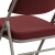 Flash Furniture 2-HA-MC320AF-BG-GG Hercules Premium Curved Triple Braced & Double Hinged Burgundy Fabric Metal Folding Chair, 2 Pack  addl-12