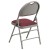 Flash Furniture 2-HA-MC705AF-3-BY-GG Hercules Ultra-Premium Triple Braced Burgundy Fabric Metal Folding Chair with Handle, 2 Pack  addl-6
