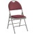 Flash Furniture HA-MC705AF-3-BY-GG Hercules Ultra-Premium Triple Braced Burgundy Fabric Metal Folding Chair with Handle addl-6