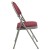Flash Furniture 2-HA-MC705AF-3-BY-GG Hercules Ultra-Premium Triple Braced Burgundy Fabric Metal Folding Chair with Handle, 2 Pack  addl-8