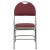 Flash Furniture HA-MC705AF-3-BY-GG Hercules Ultra-Premium Triple Braced Burgundy Fabric Metal Folding Chair with Handle addl-8