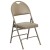 Flash Furniture 2-HA-MC705AV-3-BGE-GG Hercules Ultra-Premium Triple Braced Beige Vinyl Metal Folding Chair with Handle, 2 Pack  addl-7