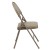 Flash Furniture HA-MC705AV-3-BGE-GG Hercules Ultra-Premium Triple Braced Beige Vinyl Metal Folding Chair with Handle addl-7