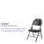 Flash Furniture 2-HA-MC705AV-3-BK-GG Hercules Ultra-Premium Triple Braced Black Vinyl Metal Folding Chair with Handle, 2 Pack addl-4