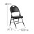 Flash Furniture 2-HA-MC705AV-3-BK-GG Hercules Ultra-Premium Triple Braced Black Vinyl Metal Folding Chair with Handle, 2 Pack addl-6