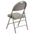 Flash Furniture 2-HA-MC705AV-3-GY-GG Hercules Ultra-Premium Triple Braced Gray Vinyl Metal Folding Chair with Handle, 2 Pack  addl-6