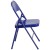 Flash Furniture 2-HF3-BLUE-GG Hercules Colorburst Cobalt Blue Triple Braced & Double Hinged Metal Folding Chair, 2 Pack  addl-10