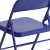 Flash Furniture 2-HF3-BLUE-GG Hercules Colorburst Cobalt Blue Triple Braced & Double Hinged Metal Folding Chair, 2 Pack  addl-12