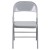 Flash Furniture 2-HF3-MC-309AS-GY-GG Hercules Triple Braced & Double Hinged Gray Metal Folding Chair, 2 Pack addl-9