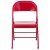 Flash Furniture 2-HF3-MC-309AS-RED-GG Hercules Triple Braced & Double Hinged Red Metal Folding Chair, 2 Pack addl-11