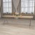 Flash Furniture XA-3096-BIRCH-M-GG 30" x 96" Rectangular Heavy Duty Birchwood Folding Banquet Table with Metal Edges addl-2