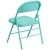 Flash Furniture 2-HF3-TEAL-GG Hercules Colorburst Tantalizing Teal Triple Braced & Double Hinged Metal Folding Chair, 2 Pack addl-6