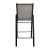 Flash Furniture 2-JJ-092H-GR-GG Series Gray Outdoor Bar Stool with Flex Comfort Material and Metal Frame, 2 Pack addl-7