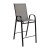 Flash Furniture 2-JJ-092H-GR-GG Series Gray Outdoor Bar Stool with Flex Comfort Material and Metal Frame, 2 Pack addl-9