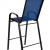 Flash Furniture 2-JJ-092H-NV-GG Series Navy Outdoor Bar Stool with Flex Comfort Material and Metal Frame, 2 Pack addl-12
