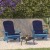 Flash Furniture 2-JJ-C14501-CSNBL-BLU-GG All-Weather Blue Poly Resin Wood Adirondack Chair with Blue Cushions, Set of 2  addl-1
