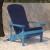 Flash Furniture 2-JJ-C14501-CSNBL-BLU-GG All-Weather Blue Poly Resin Wood Adirondack Chair with Blue Cushions, Set of 2  addl-8
