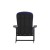 Flash Furniture 2-JJ-C14501-CSNBL-SLT-GG All-Weather Slate Gray Poly Resin Wood Adirondack Chair in with Blue Cushions, Set of 2  addl-10
