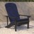 Flash Furniture 2-JJ-C14501-CSNBL-SLT-GG All-Weather Slate Gray Poly Resin Wood Adirondack Chair in with Blue Cushions, Set of 2  addl-8