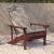 Flash Furniture 2-JJ-C14501-CSNCR-RED-GG All-Weather Red Poly Resin Wood Adirondack Chair with Cream Cushions, Set of 2  addl-8