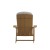Flash Furniture 2-JJ-C14501-CSNCR-TEAK-GG All-Weather Teak Poly Resin Wood Adirondack Chair with Cream Cushions, Set of 2  addl-10