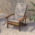 Flash Furniture 2-JJ-C14501-CSNCR-TEAK-GG All-Weather Teak Poly Resin Wood Adirondack Chair with Cream Cushions, Set of 2  addl-9