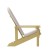 Flash Furniture 2-JJ-C14501-CSNCR-YLW-GG All-Weather Yellow Poly Resin Wood Adirondack Chair with Cream Cushions, Set of 2  addl-12