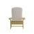 Flash Furniture 2-JJ-C14501-CSNCR-YLW-GG All-Weather Yellow Poly Resin Wood Adirondack Chair with Cream Cushions, Set of 2  addl-13