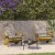 Flash Furniture 2-JJ-C14501-CSNCR-YLW-GG All-Weather Yellow Poly Resin Wood Adirondack Chair with Cream Cushions, Set of 2  addl-1