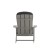 Flash Furniture 2-JJ-C14501-CSNGY-LTG-GG All-Weather Gray Poly Resin Wood Adirondack Chair with Gray Cushions, Set of 2  addl-10